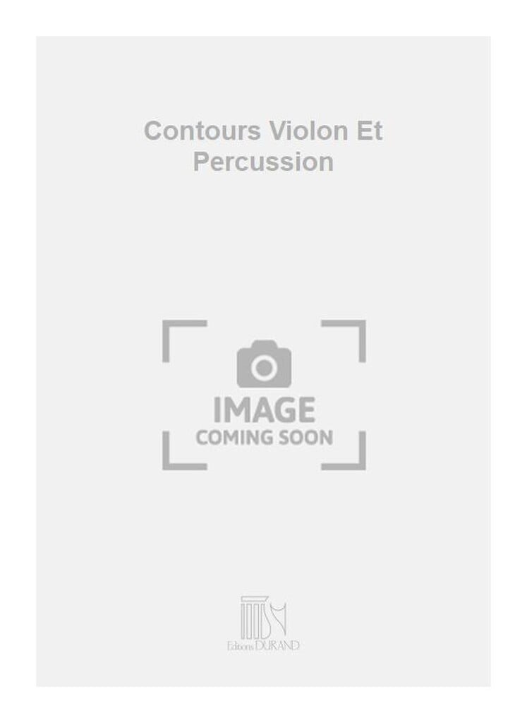 Contours Violon Et Percussion